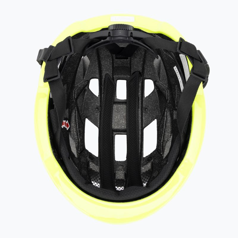 Cyklistická helma UVEX I-Volute white/neon yellow matt 5