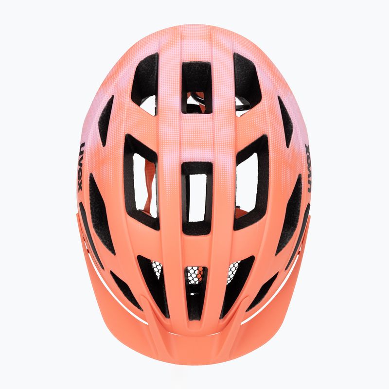 Dětská cyklistická helma UVEX Air Wing 2 CC coral/strawberry matt 6