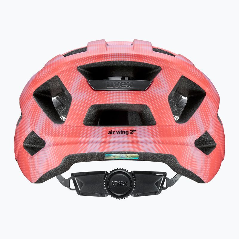 Dětská cyklistická helma UVEX Air Wing 2 CC coral/strawberry matt 10