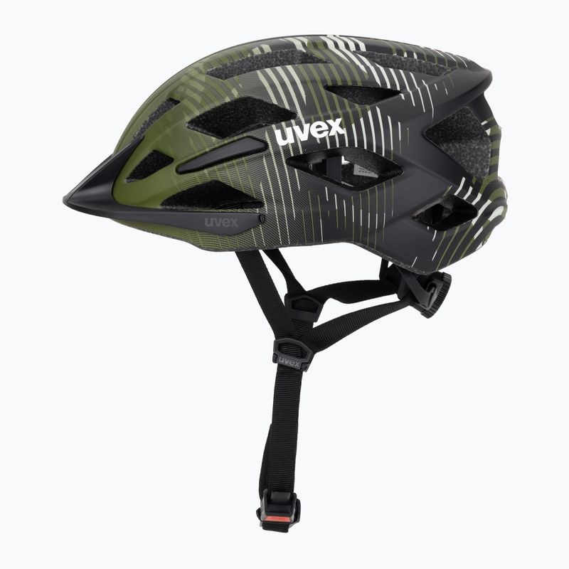 Dětská cyklistická helma UVEX Air Wing 2 CC dark olive/black matt 3