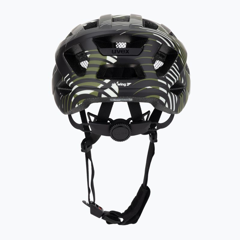 Dětská cyklistická helma UVEX Air Wing 2 CC dark olive/black matt 4