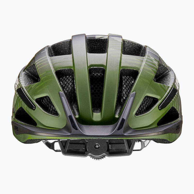 Dětská cyklistická helma UVEX Air Wing 2 CC dark olive/black matt 2