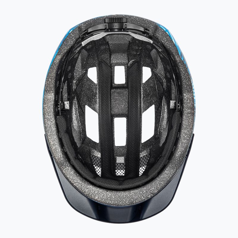 Dětská cyklistická helma UVEX Air Wing 2 CC dusk/bubble blue matt 12