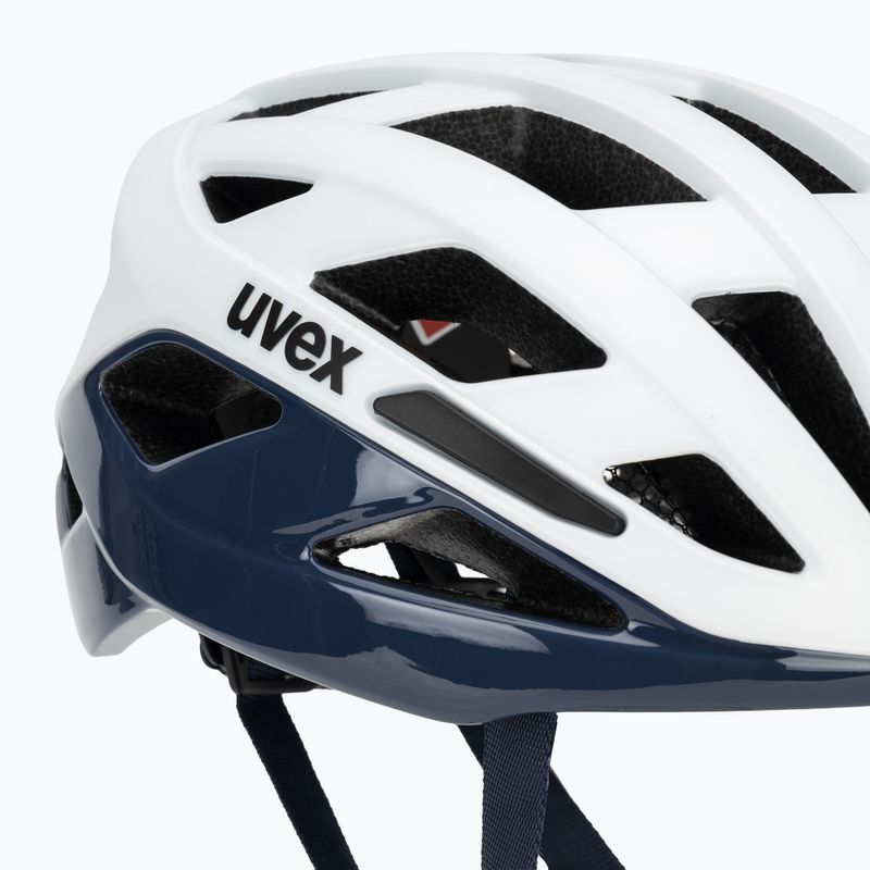 Cyklistická helma UVEX I-Volute Mips white/dusk blue matte 8