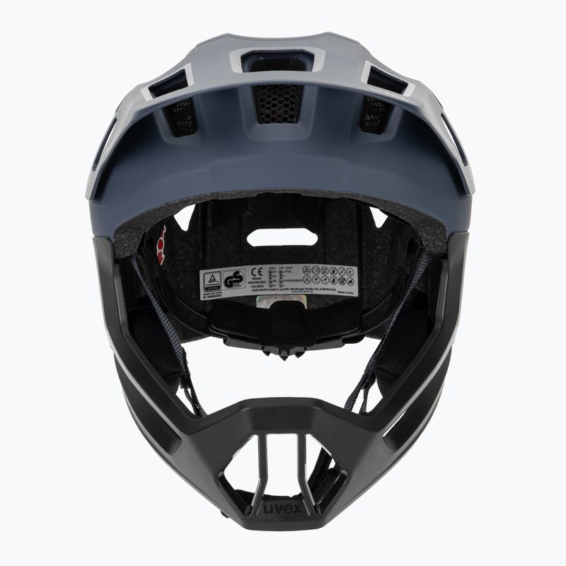 Dětská cyklistická helma UVEX React Fullface Jr dusk blue matt 2