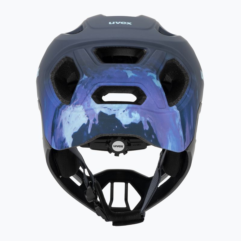 Dětská cyklistická helma UVEX React Fullface Jr dusk blue matt 4