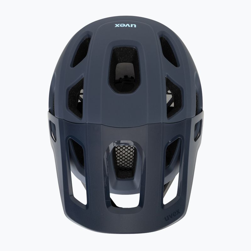 Dětská cyklistická helma UVEX React Fullface Jr dusk blue matt 6