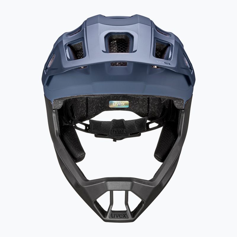 Dětská cyklistická helma UVEX React Fullface Jr dusk blue matt 3