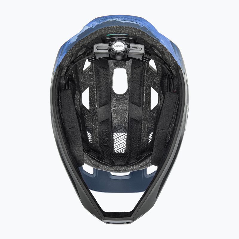 Dětská cyklistická helma UVEX React Fullface Jr dusk blue matt 6