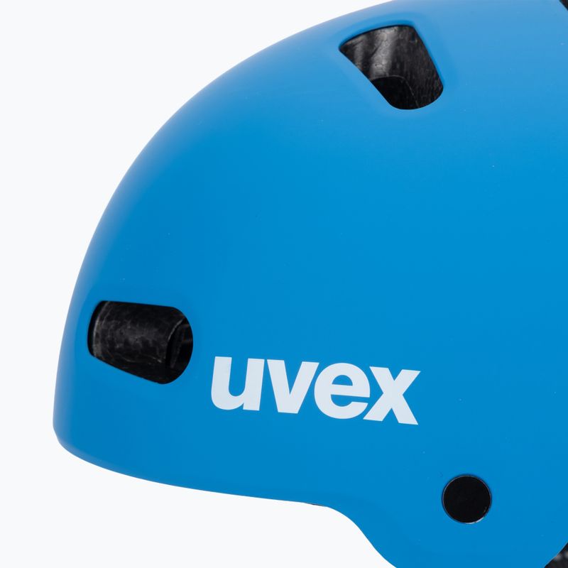 Dětská helma UVEX Kid 4 bubble blue matt 7