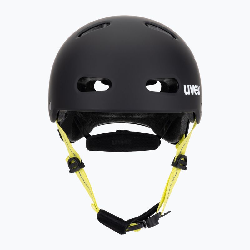 Dětská helma UVEX Kid 4 Style bam black/lime matt 2