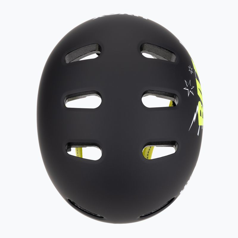 Dětská helma UVEX Kid 4 Style bam black/lime matt 6