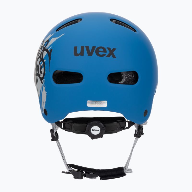 Dětská helma UVEX Kid 4 Style super hero blue matt 4