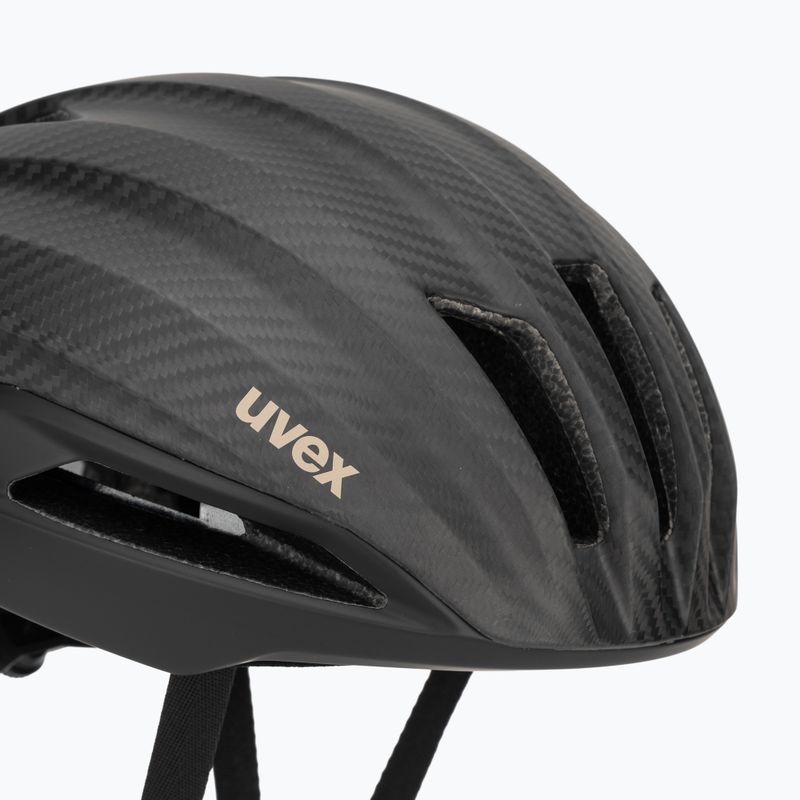 Cyklistická helma UVEX Ultimate Surge Carbon Mips all black matt 7