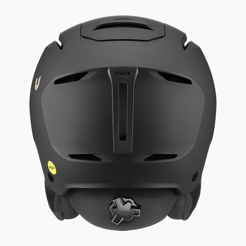 Lyžařská helma UVEX Ultimate Resolutions MIPS black matte 3