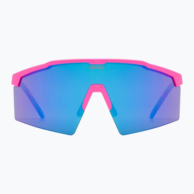 Sluneční brýle UVEX Flowline pink matt/mirror blue 3