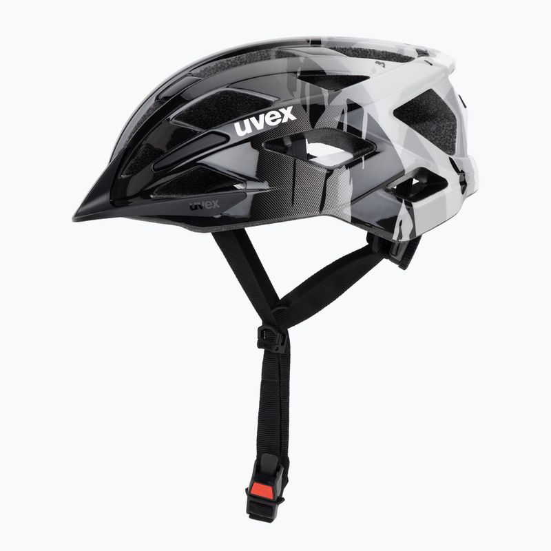 Dětská cyklistická helma UVEX Air Wing 2 warm grey/black 3