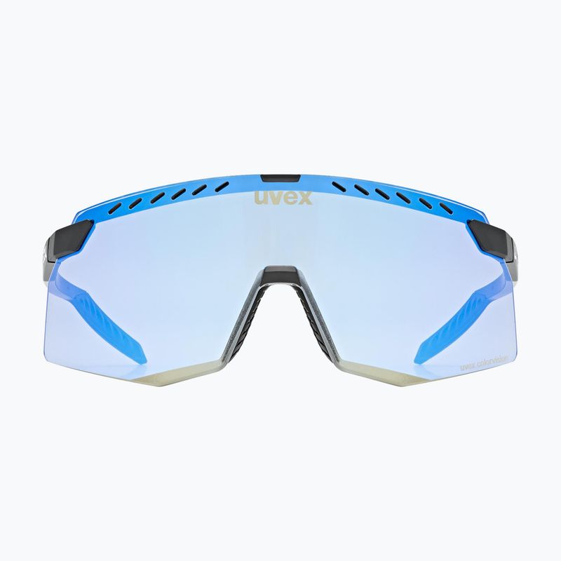 Sluneční brýle UVEX Pace Stage CV black matte/mirror blue 2