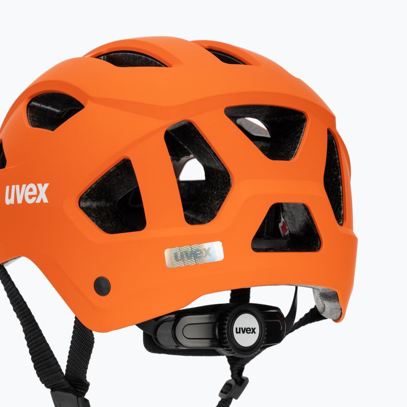 Cyklistická helma UVEX Stride papaya matt 8
