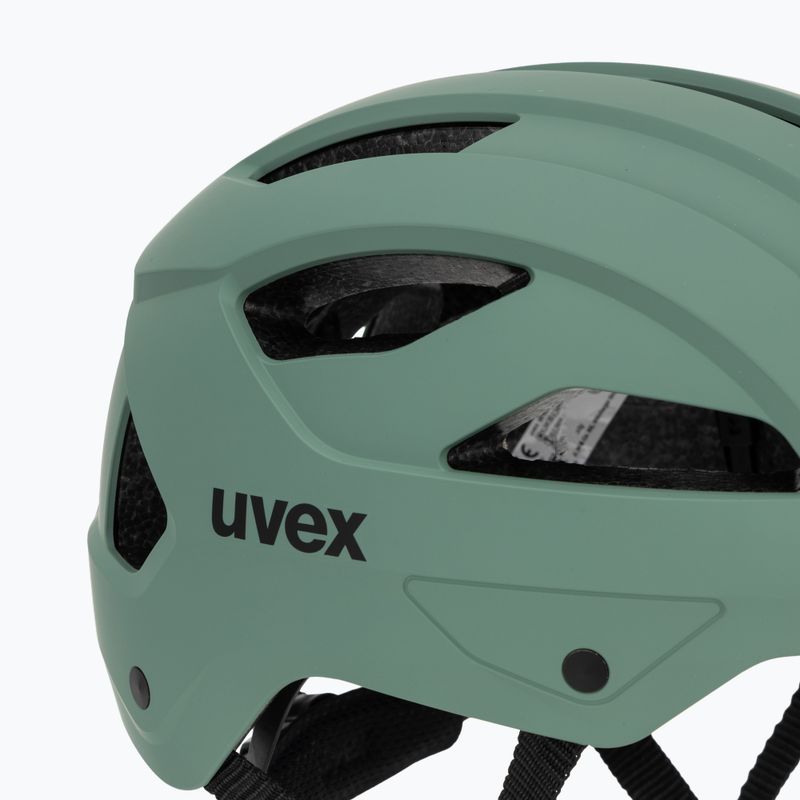 Cyklistická helma UVEX Stride sage green matt 8