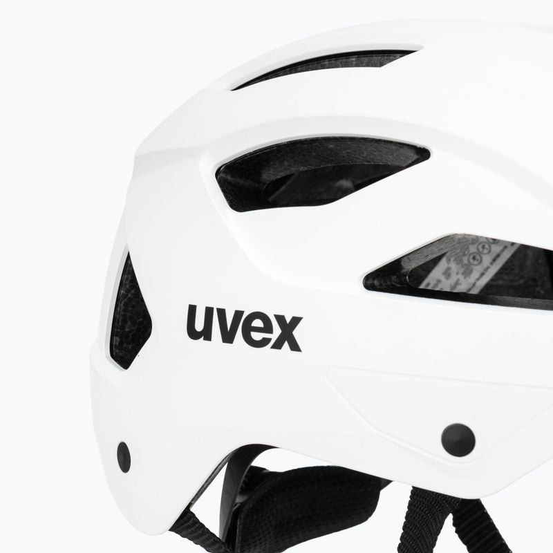 Cyklistická helma UVEX Stride white matt 8
