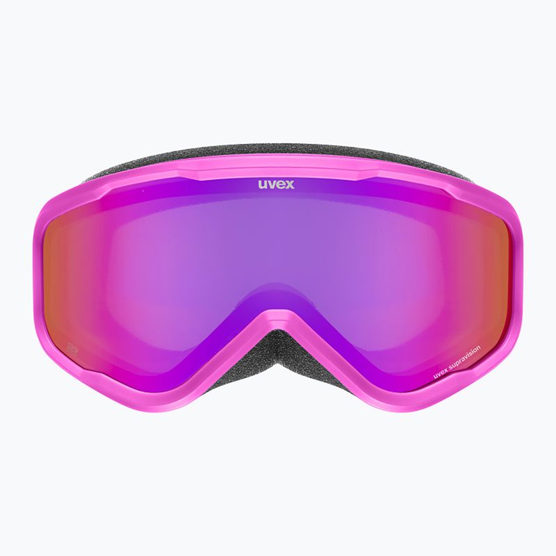 Dětské lyžařské brýle UVEX Speedy Nova FM S2 pink matt/mirror pink 2