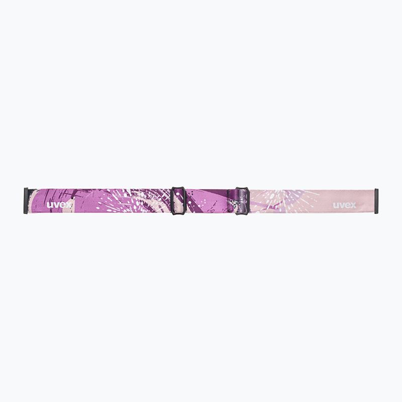 Dětské lyžařské brýle UVEX Speedy Nova FM S2 pink matt/mirror pink 4