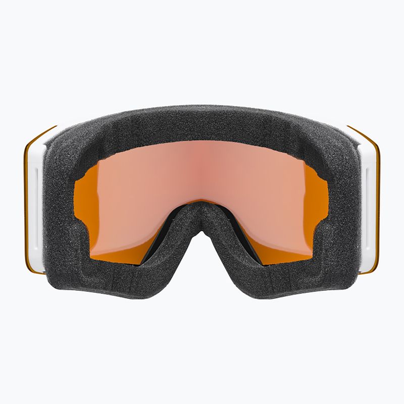 Lyžařské brýle UVEX Ignite LG S2 white matt/orange 3