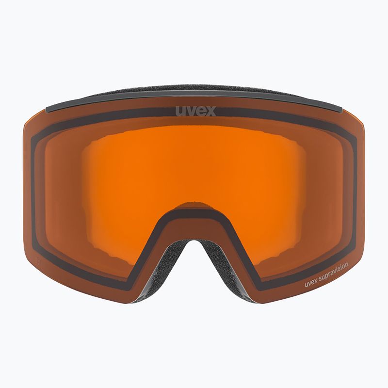 Lyžařské brýle UVEX Ignite LG S2 black matte / orange 2