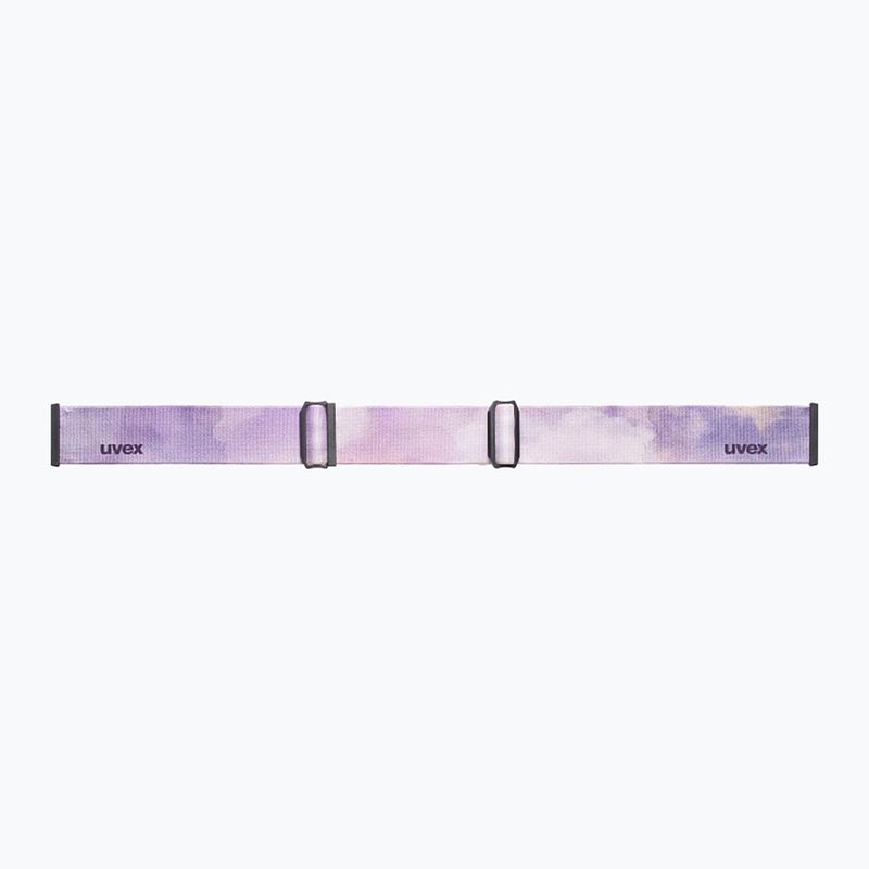 Lyžařské brýle UVEX Ignite FM S3 white matt/mirror rose 4