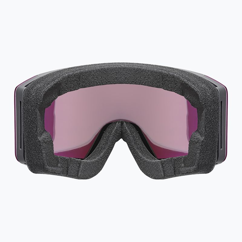 Lyžařské brýle UVEX Ignite FM S3 black matt/mirror red 3