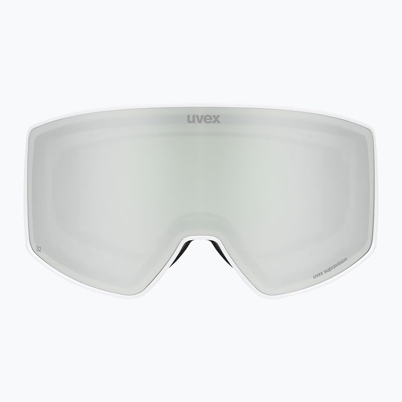 Lyžařské brýle UVEX Scenic FM S2 white matt/mirror silver 2