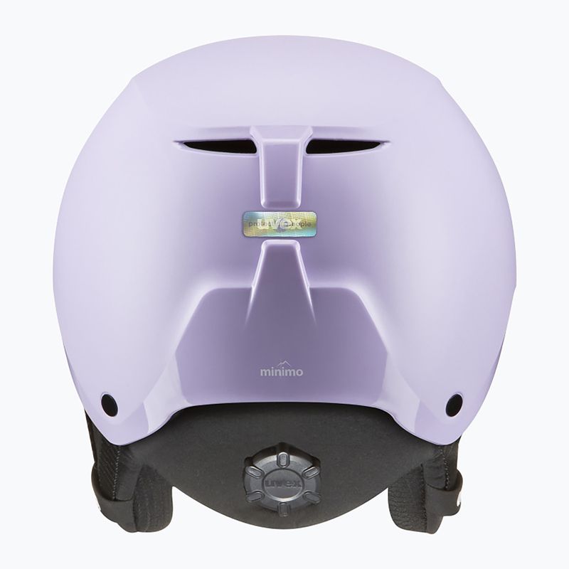 Dětská lyžařská helma UVEX Minimo cool lavender matt 3