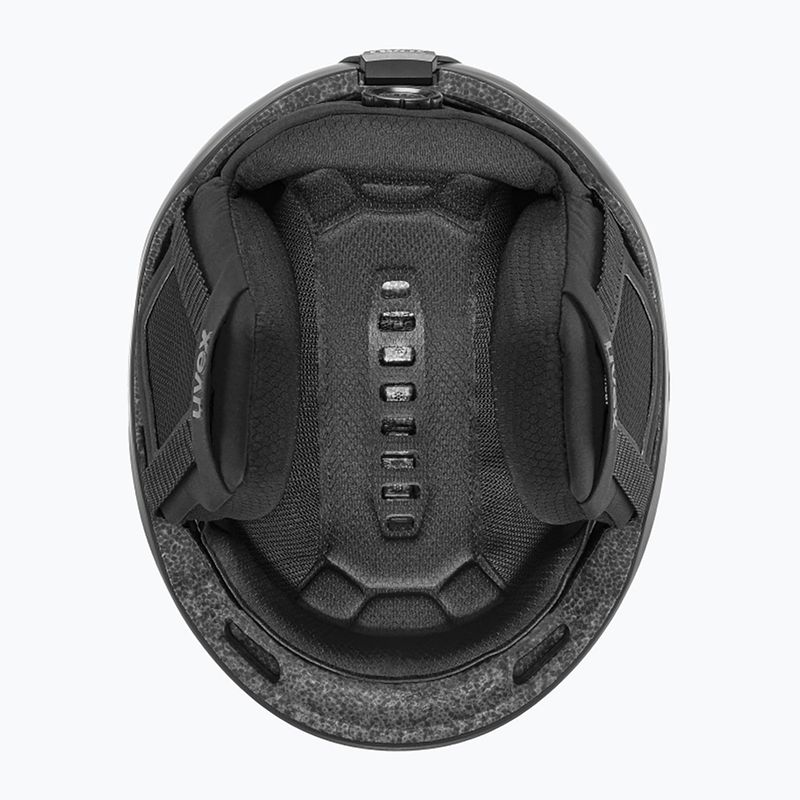 Lyžařská helma UVEX Monte LT black matte 5