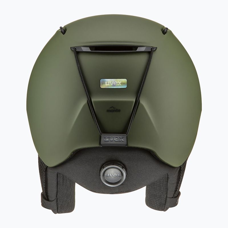 Lyžařská helma UVEX Monte LT khaki matt 3