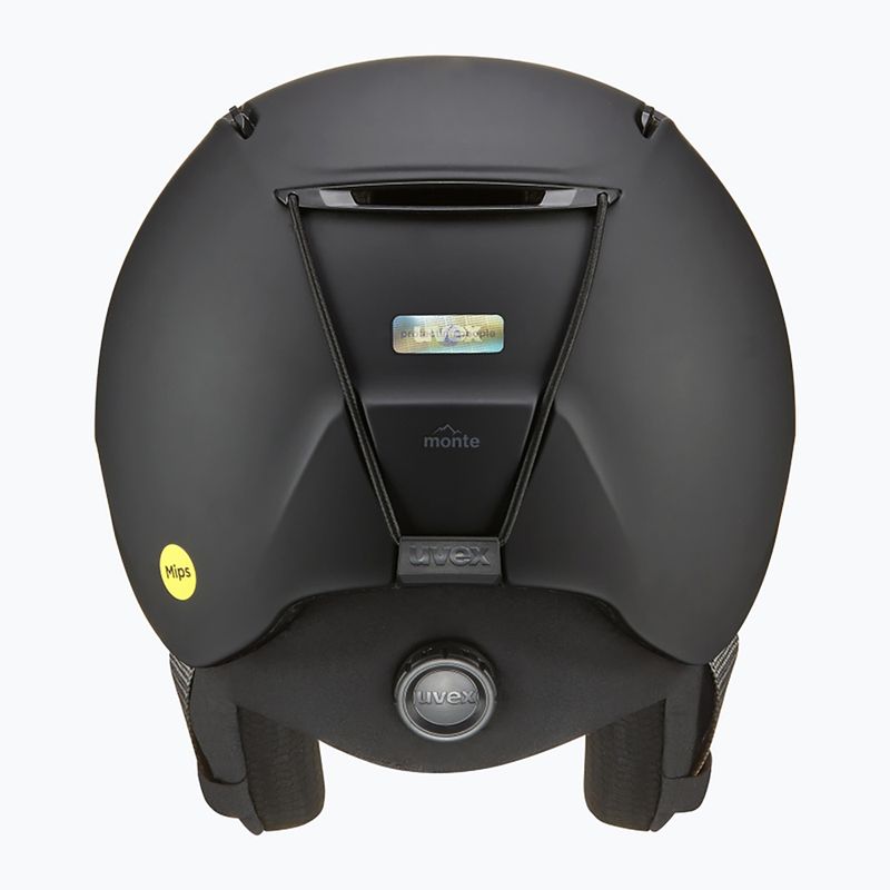 Lyžařská helma UVEX Monte LT MIPS black matte 3