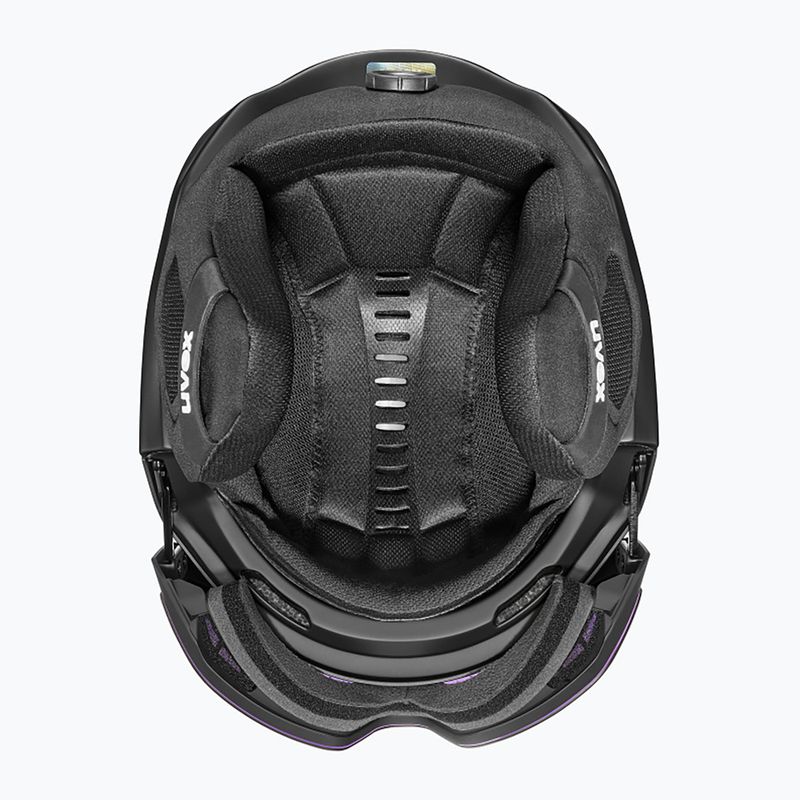 Lyžařská helma UVEX Horizon CV MIPS black matte 5