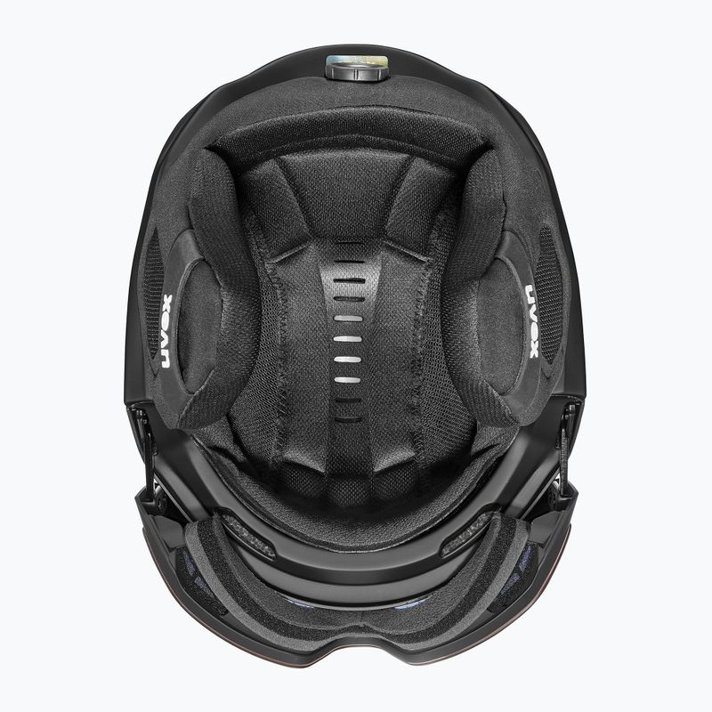 Lyžařská helma UVEX Ultimate Horizon MIPS black/black mat 4