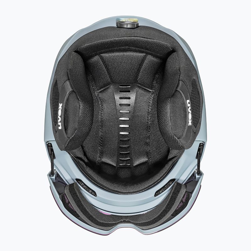 Lyžařská helma UVEX Horizon CV MIPS oxid green matt 5