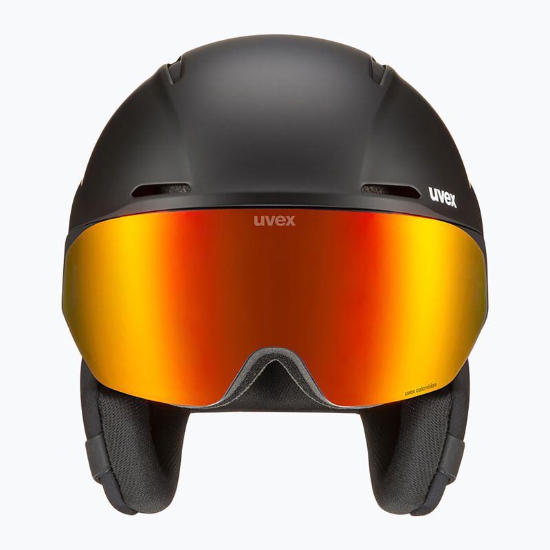Lyžařská helma UVEX Horizon CV black matte 2