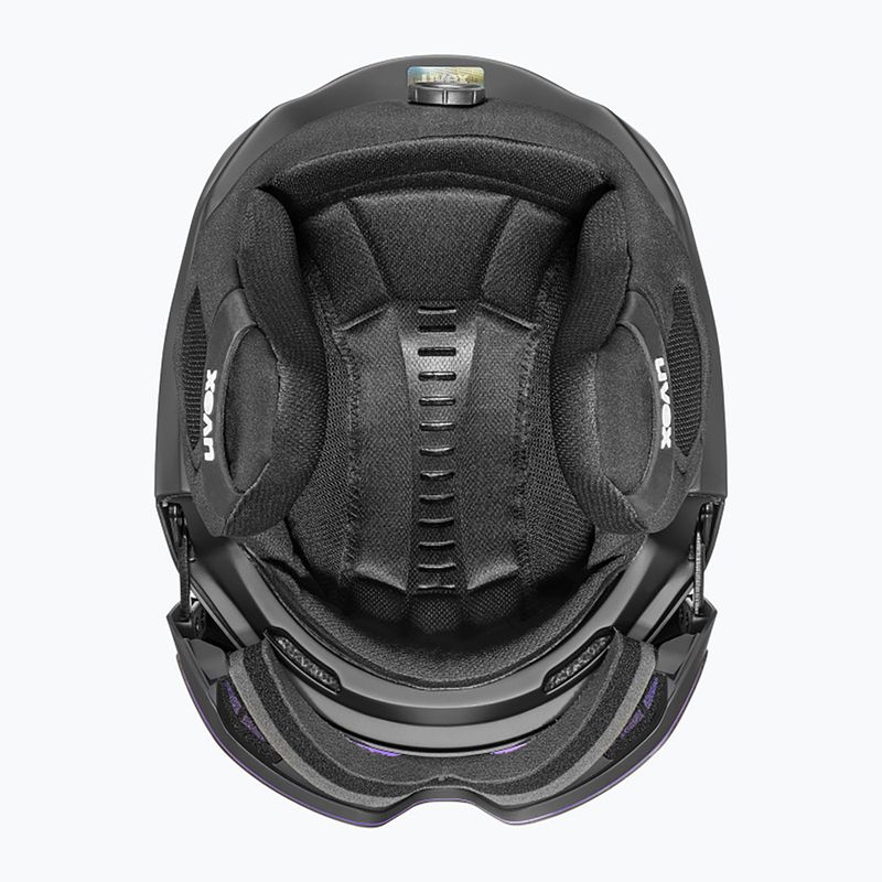 Lyžařská helma UVEX Horizon CV black matte 5