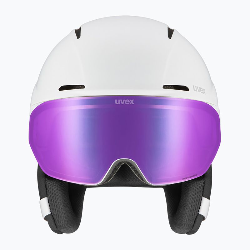 Lyžařská helma UVEX Horizon CV white matt 2
