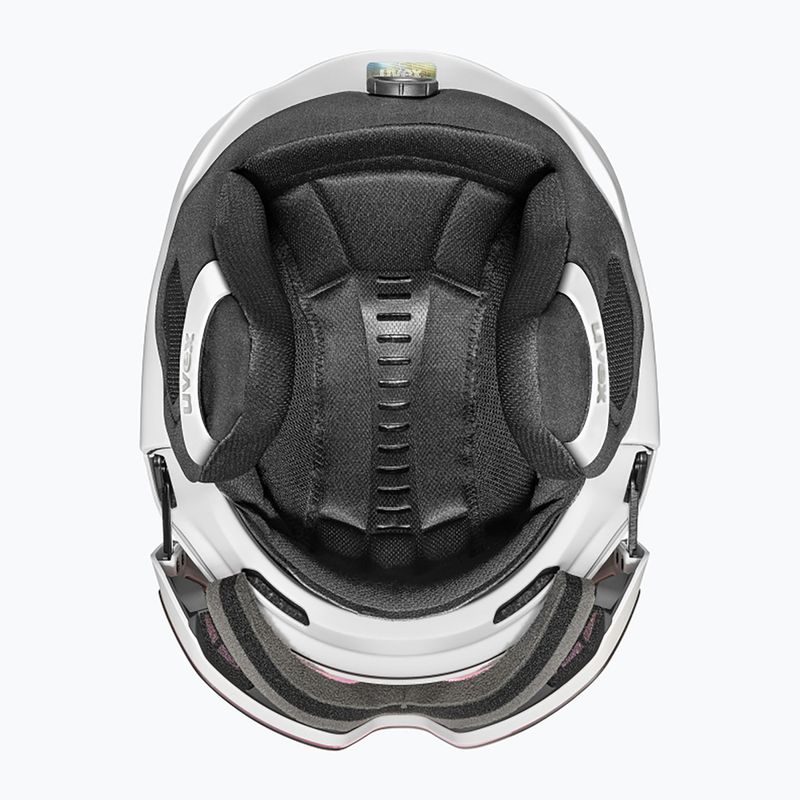 Lyžařská helma UVEX Horizon CV white matt 5