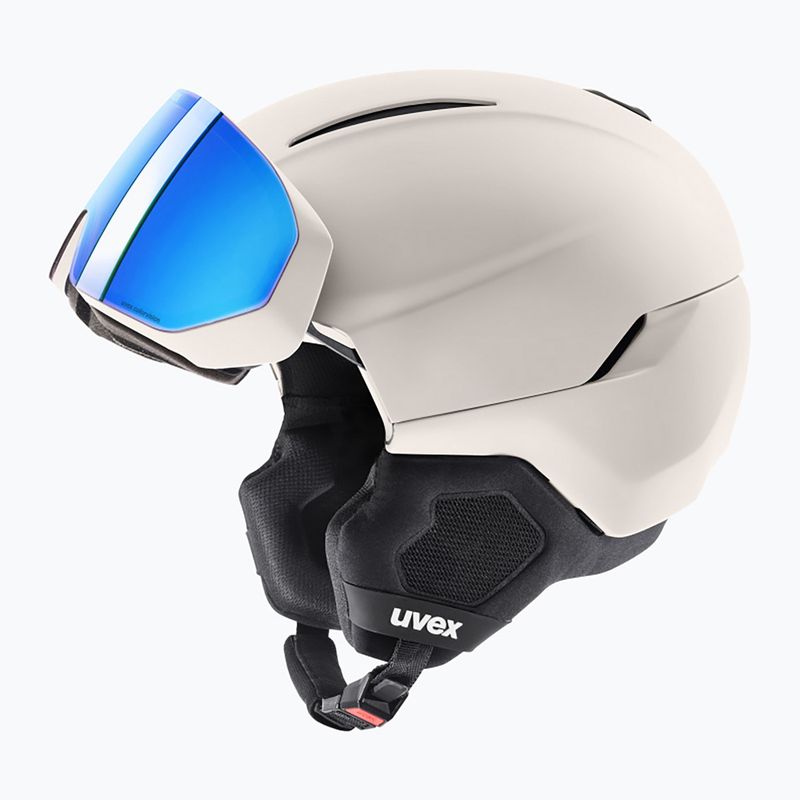 Lyžařská helma UVEX Horizon CV warm grey matt 6