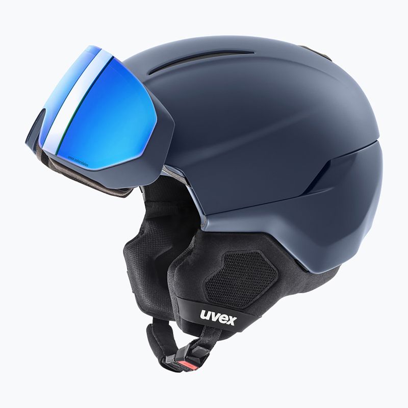 Lyžařská helma UVEX Horizon CV dusk blue matt 6