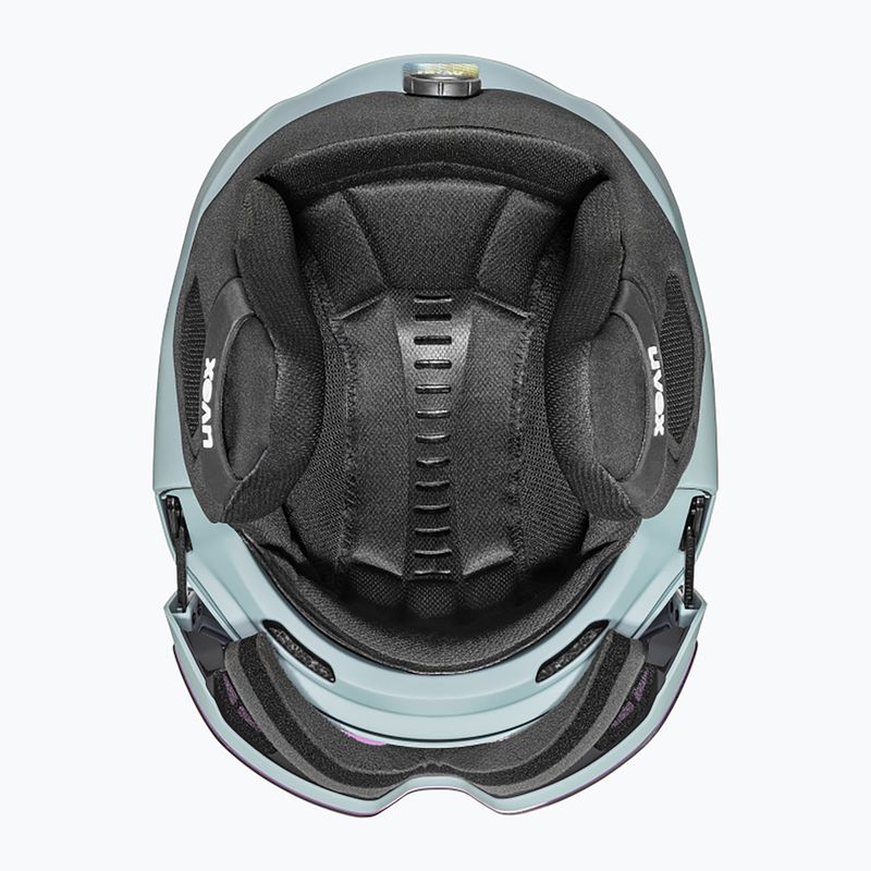 Lyžařská helma UVEX Horizon CV oxid green matt 5