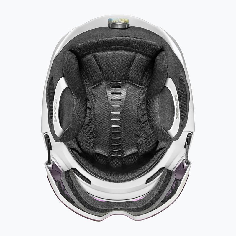 Lyžařská helma UVEX Horizon V Mag MIPS white matt 5