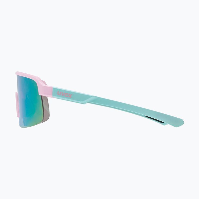 Dětské sluneční brýle UVEX Dyrt Jr pink/green matt/mirror pink 5
