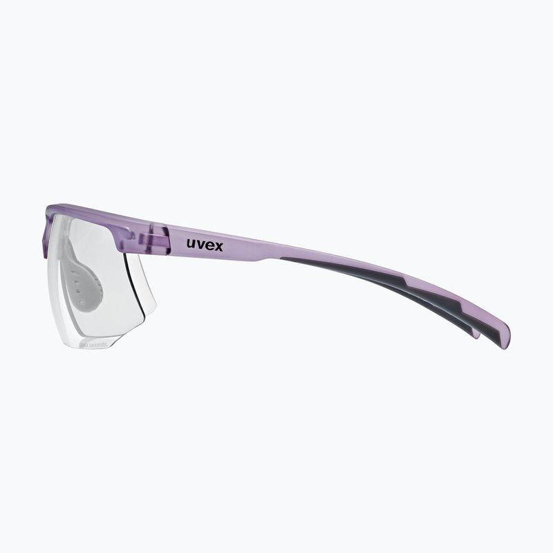 Sluneční brýle UVEX Aerios Small V purple matt/smoke 5