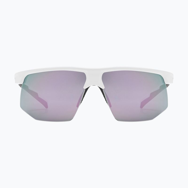 Sluneční brýle UVEX Aerios Small white matt/mirror rose 2